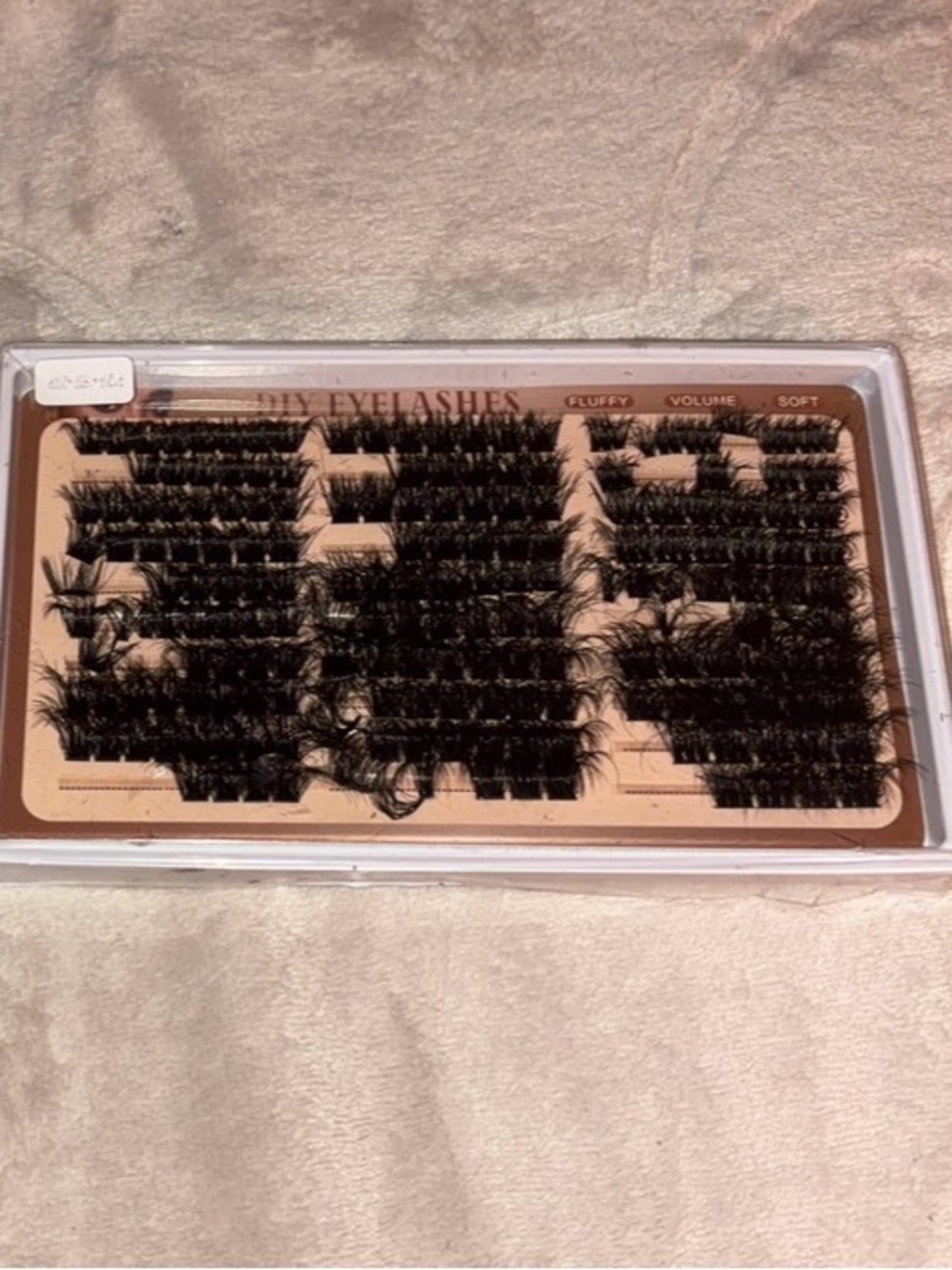 Black lash clusters and black lash spikes